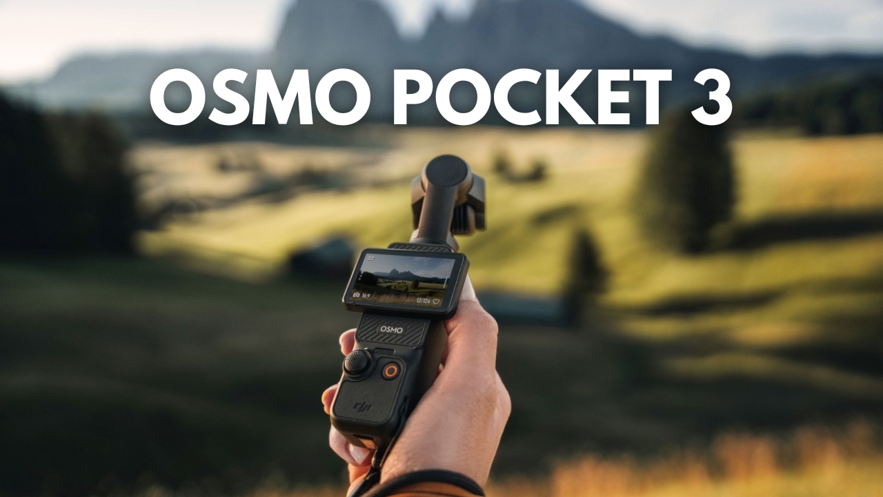 Mais um lançamento da DJI: Conheça a Osmo Pocket 3!