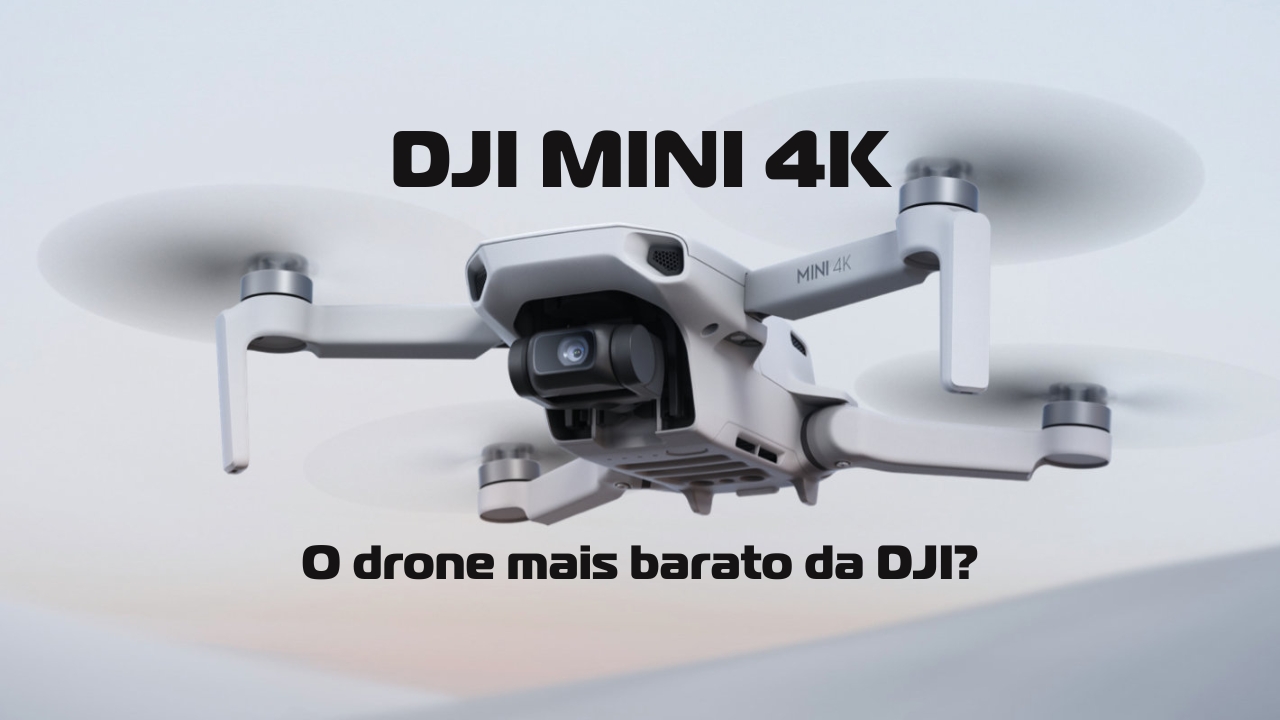 DJI Mini 4K: Seria esse o drone mais barato da DJI?