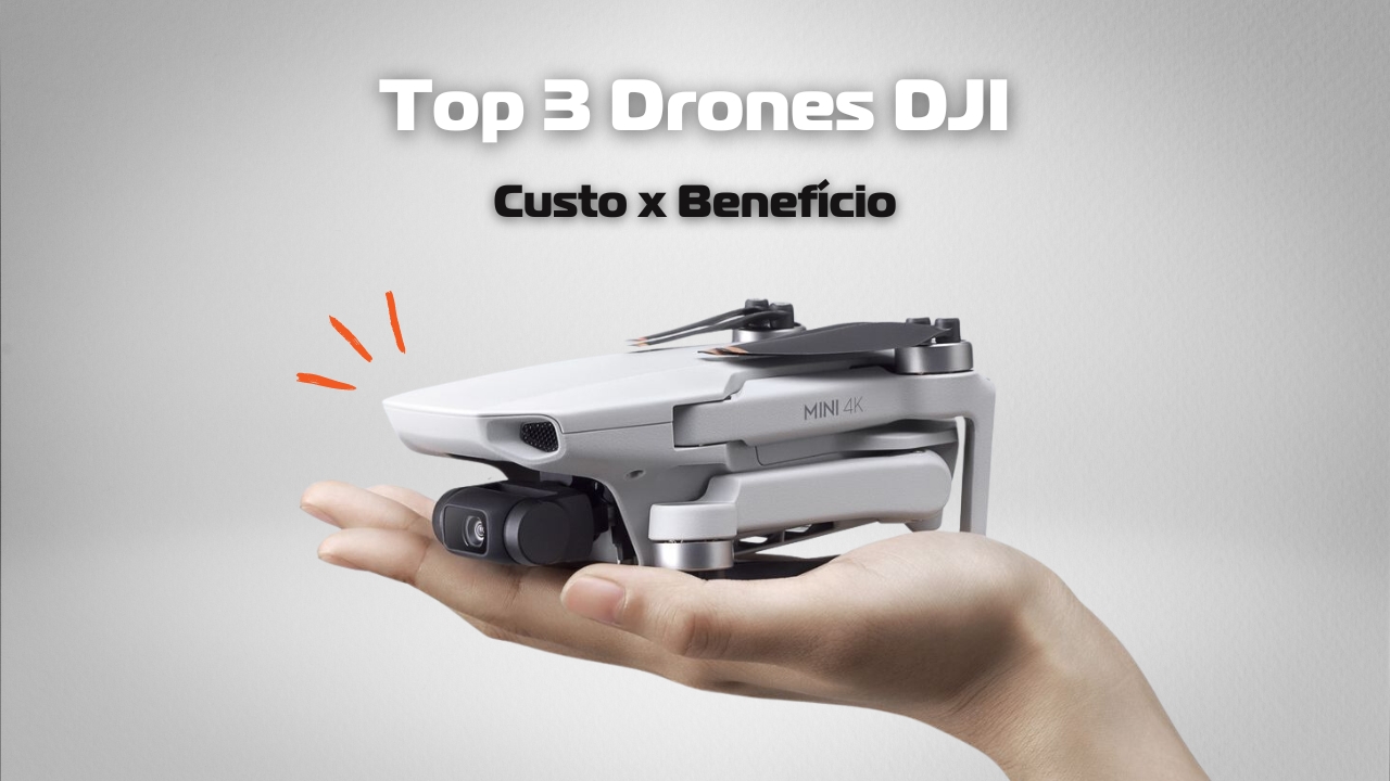 ProAventura: Top 3 Drones DJI Custo x Benefício!