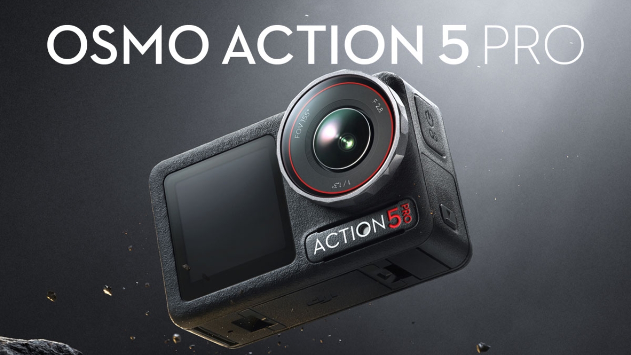 E a DJI não para! Novo lançamento da Osmo Action 5 Pro!