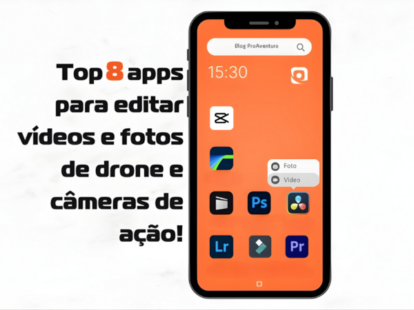 Top 8 apps para editar vídeos e fotos de drone e câmeras de ação!