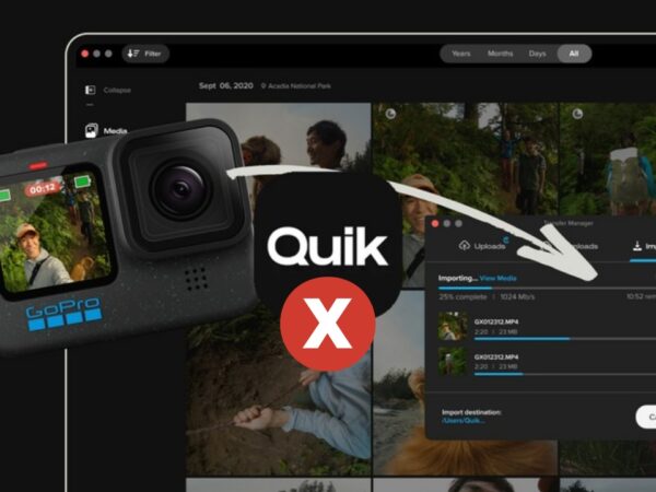 Adeus, Quik! GoPro anuncia encerramento do app para desktop!