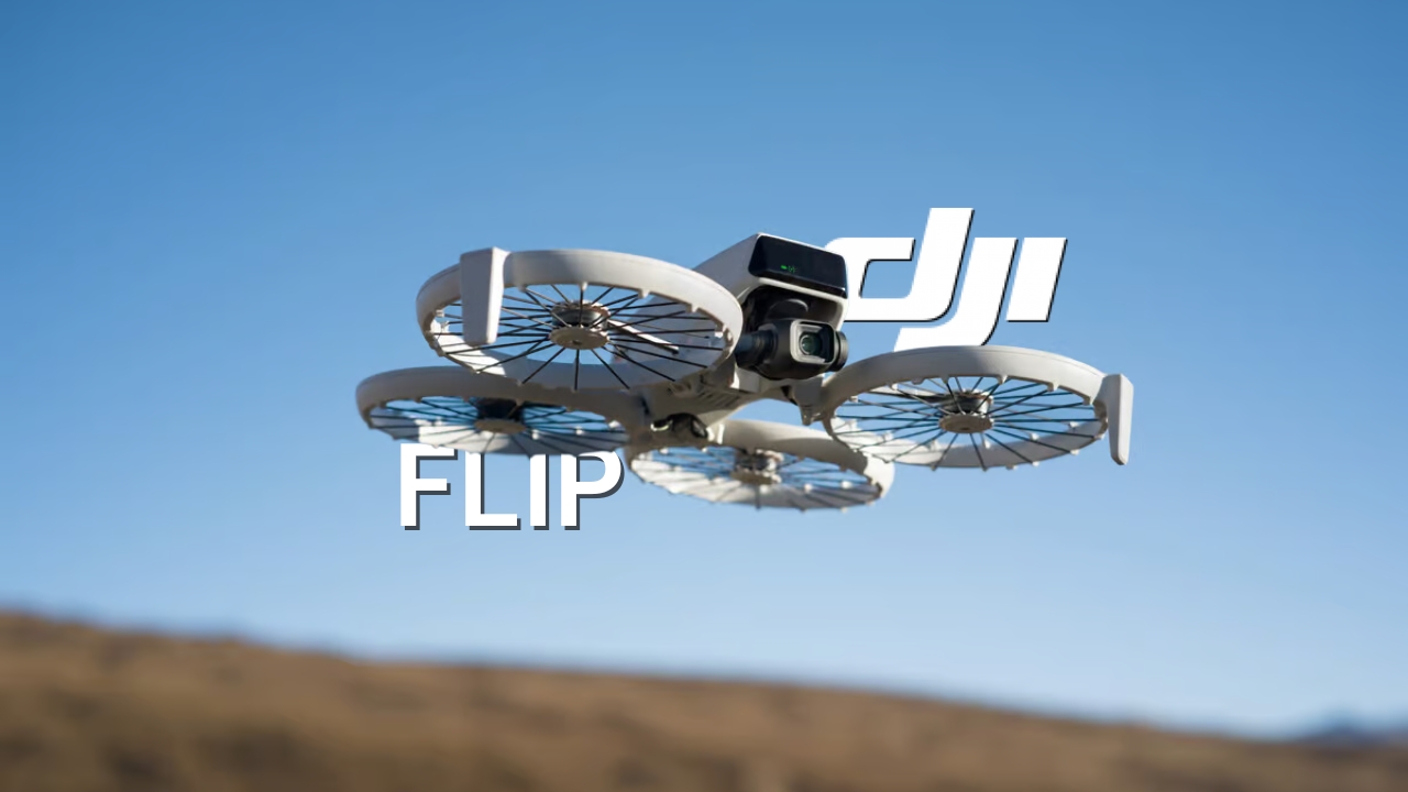 DJI Flip: O novo drone revolucionário da DJI!