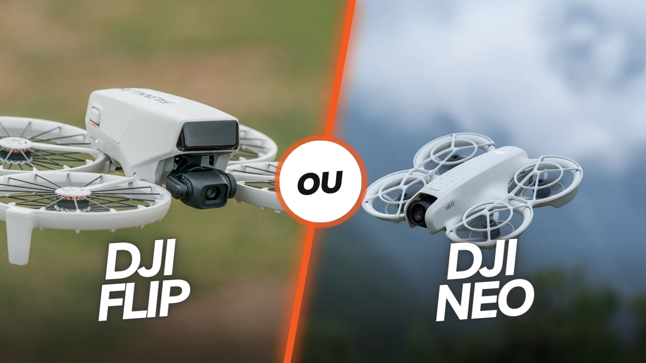 DJI Flip ou DJI Neo? Descubra qual o drone ideal para você!