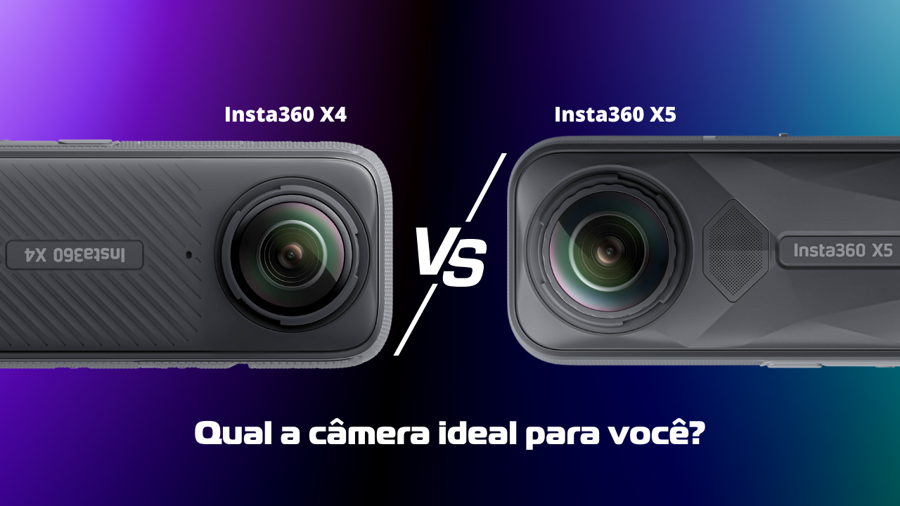 Insta360 X5 ou Insta360 X4? Qual a câmera ideal para você?