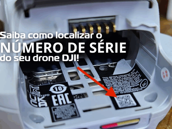 Saiba como localizar o número de série do seu drone DJI!