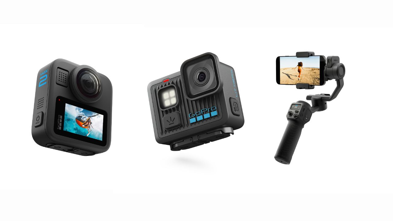 Confira os 3 super lançamentos da GoPro para 2025!