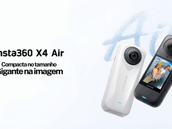 Insta360 X4 Air: A nova câmera 360º 8K ultraleve!