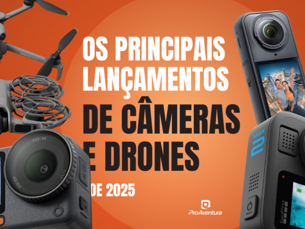Os principais lançamentos de câmeras e drones de 2025!