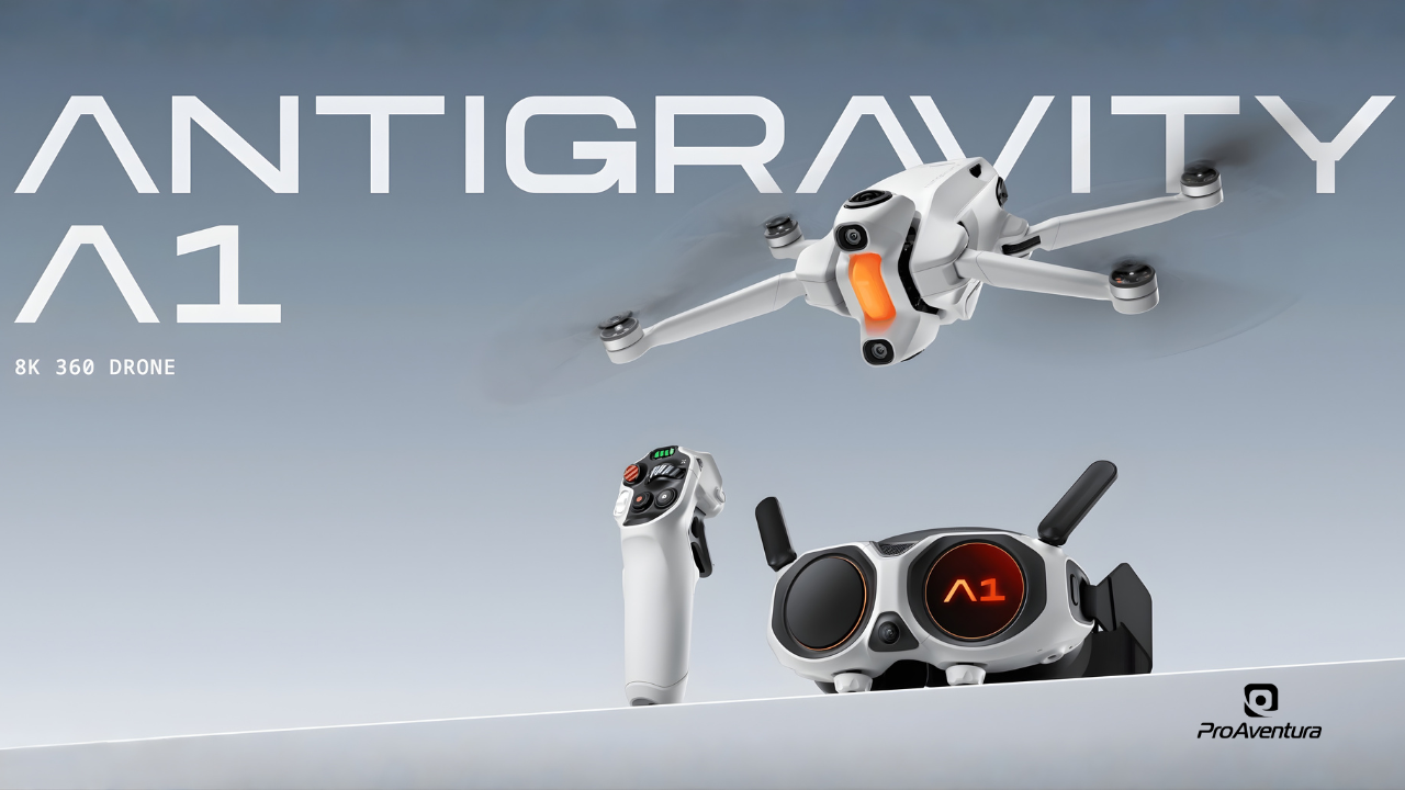 Antigravity A1: Saiba tudo sobre o primeiro drone 360 do mundo!