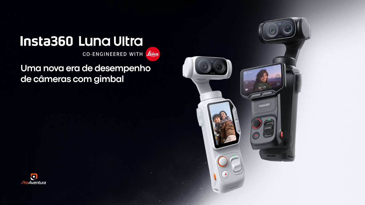 Insta360 Luna Ultra: A revolução das câmeras de bolso!