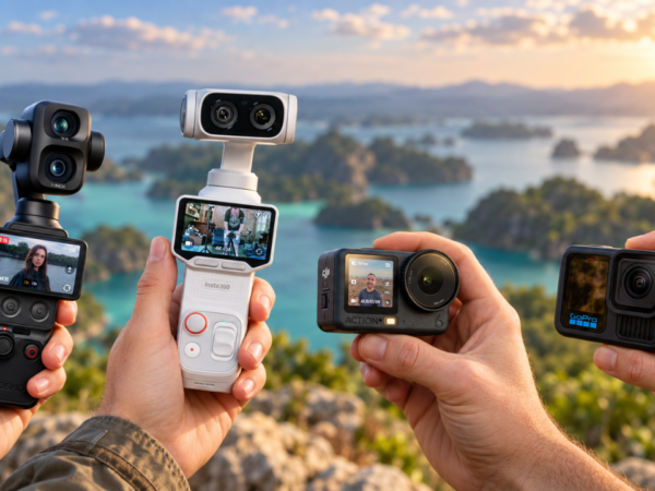 Câmera de ação ou com gimbal: qual escolher?
